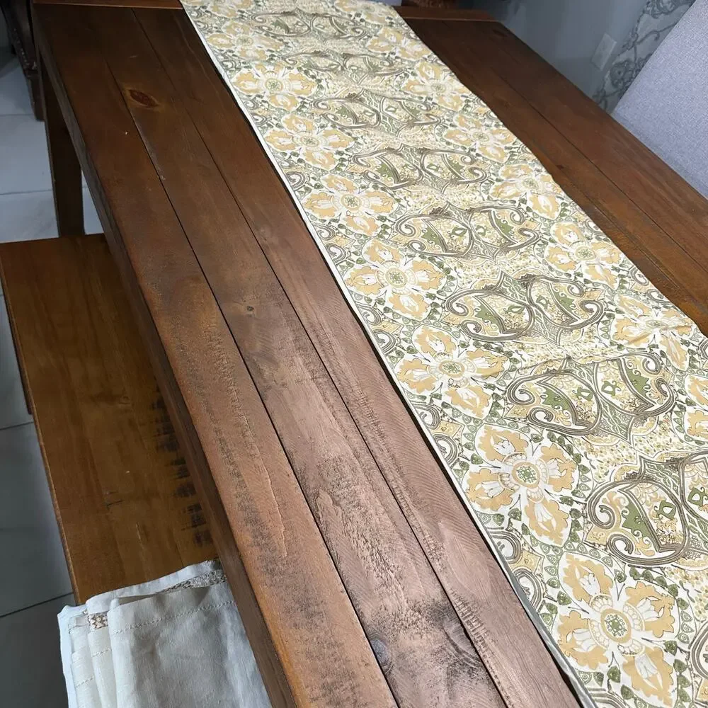 Pottery Barn Extra Long Table Runner 18